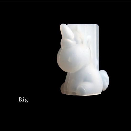 

Прозрачные силиконовые формы для единорога из эпоксидной смолы, геометрическая форма для медведя и кролика, форма для изготовления свечей для ароматерапии, инструмент для украшения