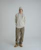 SUNDAY FRUIT MARKET Pigment Waffle Ls Tee Ecru