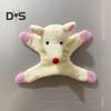 Cartoon Plush Animal Refrigerator Magnet Stuffed Animal Doll Magnetic Fridge Decoration Home Office Kitchen Locker Ornament