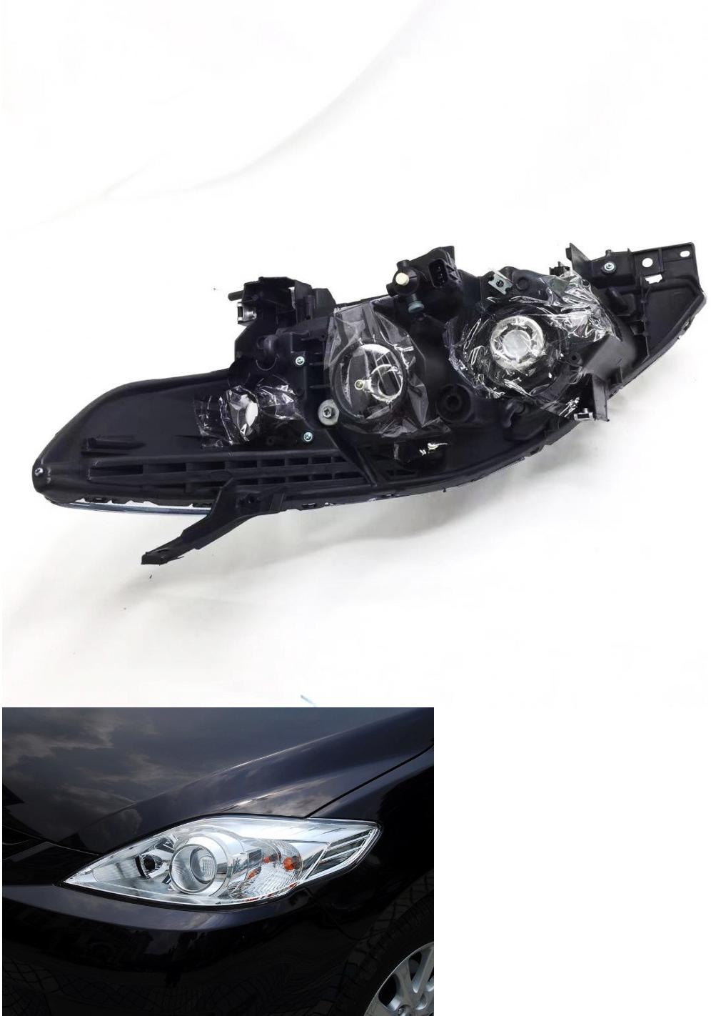 Mazda 5 Original Front Headlight Assembly - New Replacement Headlight Premium, Front Right