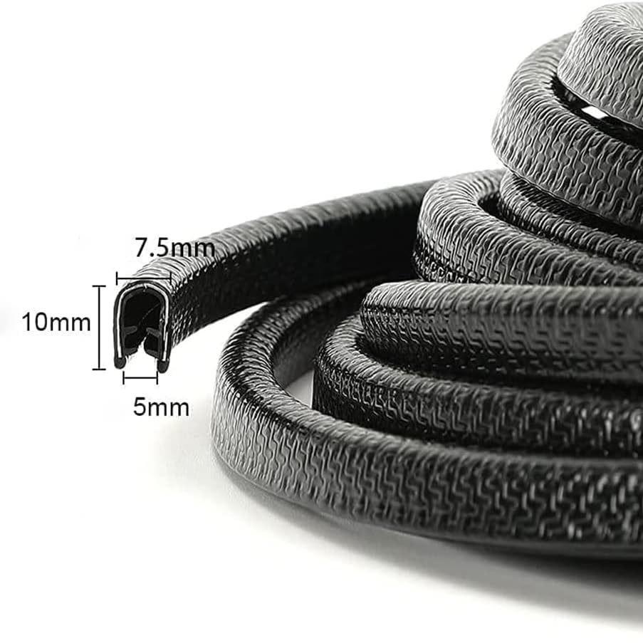 Universal U-Shaped Car Door Edge Protector - Anti-Collision Rubber Seal Strip