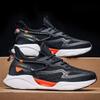 Men's Shoes Plus Size Mesh Flying Woven Breathable Mesh Red Sports Casual Shoes Popcorn Outsole Springback Running Shoes