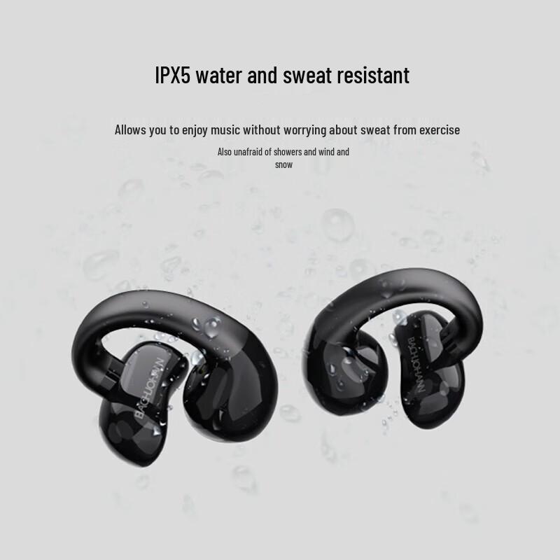 Bach Johann B8 Ear-clip Wireless Bluetooth Headset