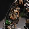 Zen Buddha Kadidelnice s zpětným tokem Design krajinného vodopádu Pryskyřice Domácí dekorace pro meditaci Jógu Kancelářský stůl Úleva od stresu Dárek