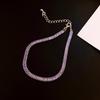 Bracciale Regolabile in Oro Vero Galvanizzato con Zir*****val Diamond, Lusso Leggero, Bracciale alla Moda di Alta Gamma, Gioiello Versatile per il Pendolarismo