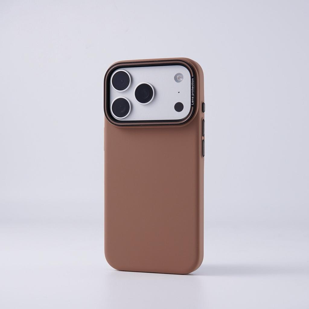 IPhone18PROMAX Solid Color Skin-sensitive Magnetic Mobile Phone Case Is Suitable for Apple 17 Ultra-thin and Simple All-inclusive 16.