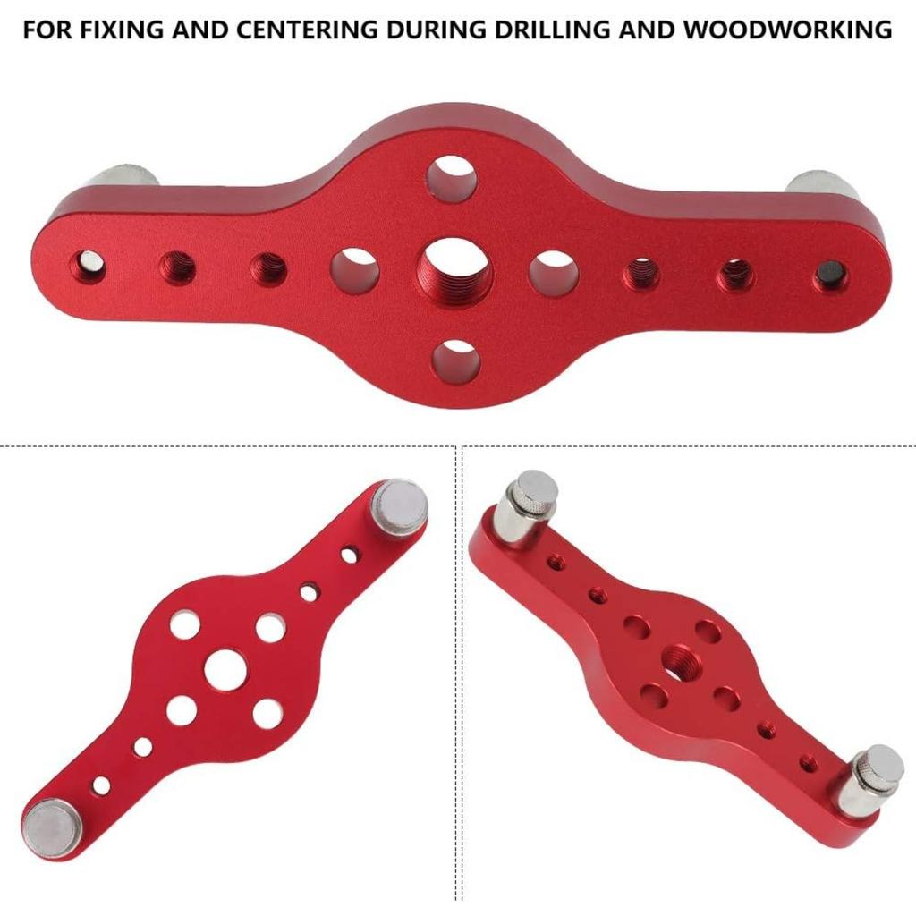 Vertical Pocket Jig Hole Woodworking Doweling Jig Kit Self Centering Drill Guide Wood Hole Punch Positioner Locator Kit 6/8/10mm