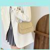 Chic Minimalist Small Sling Bag 2024 New Spring Straw Bag Korean Shoulder Crossbody