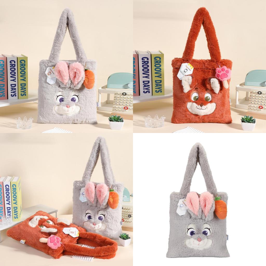 Zootopia Judy Plush Shoulder Bag With Large Capacity For Kids And Teens