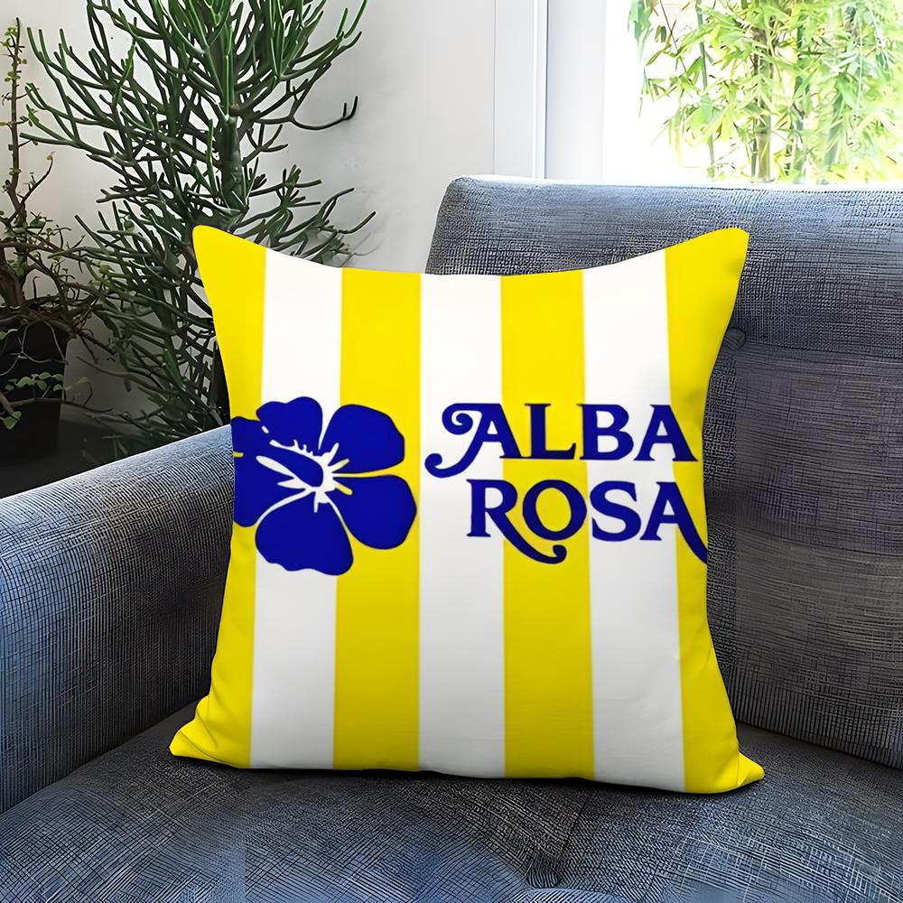 A-Alba R-Rosa Brand Cushion Cover Comfortable Reversible Pillow Cover Ideal for Car Sofa Bedroom & Beyond