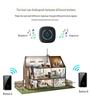 Self-Powered Wireless Waterproof Doorbell, Battery-Free and Wire-Free, for US/EU/UK Standards.