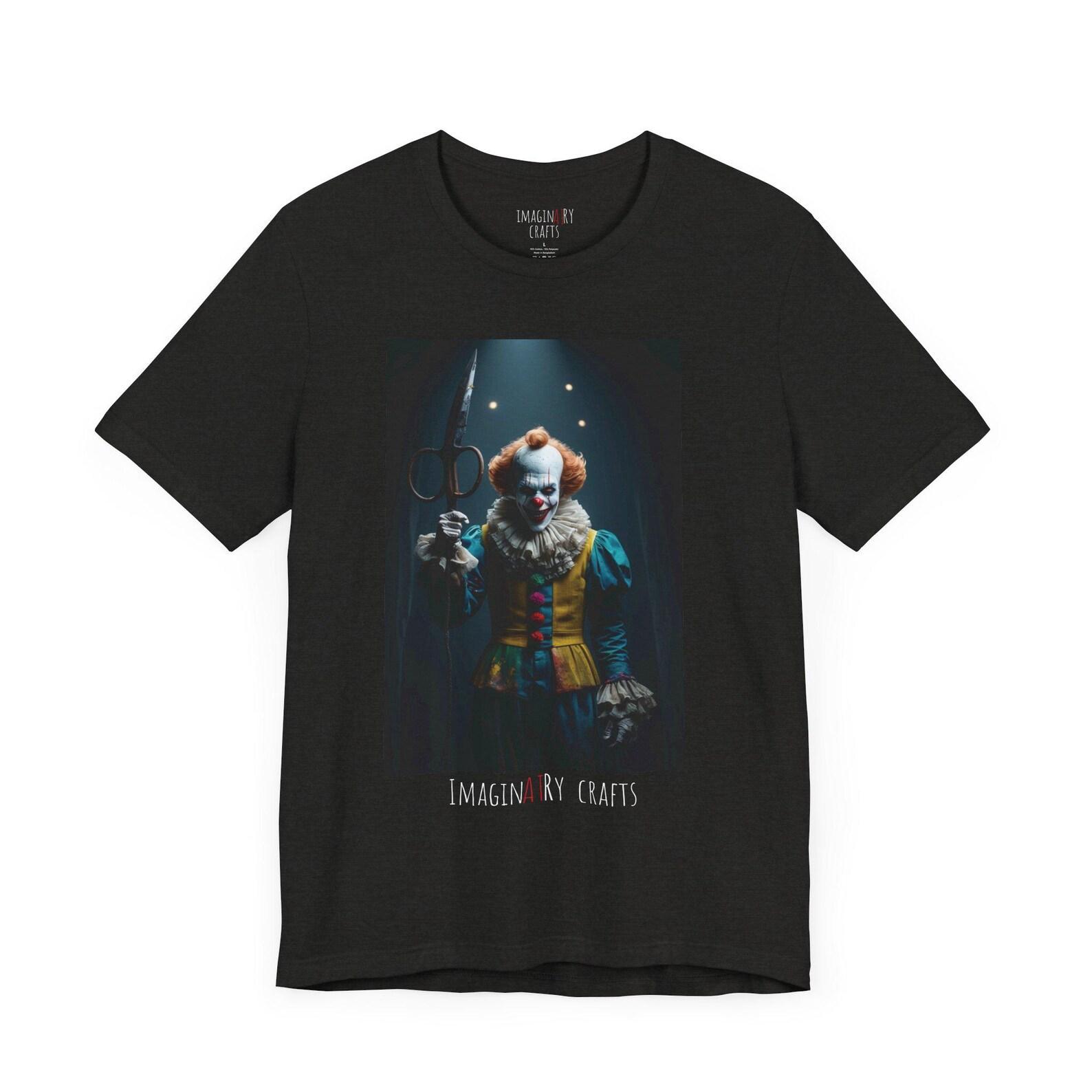 AI Horror Character Unisex T-Shirt S