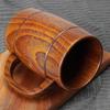 SSRGV 14 Oz Large Wooden Beer Mug Best Wood Drinking Cup Wooden Tankard Beer Glass Stein Tea Cup Bar