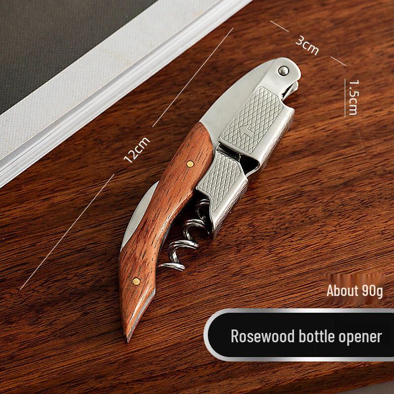 Stainless Steel Waiter s Corkscrew Wine Bottle Opener