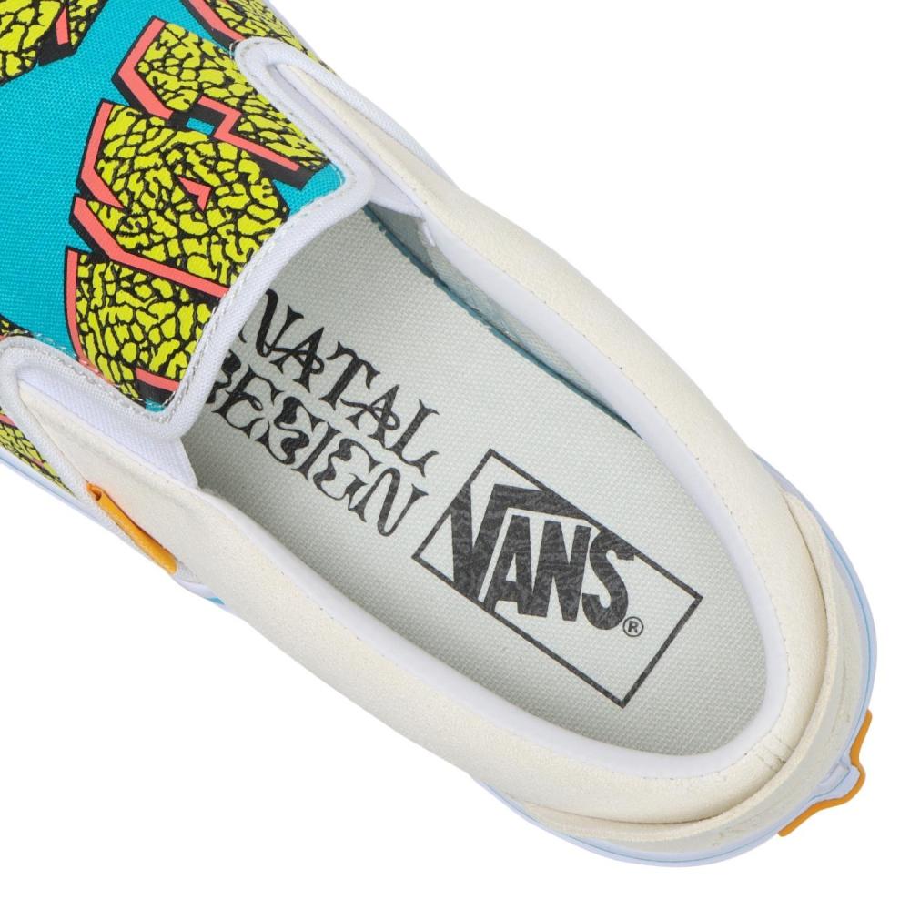 国内配送 VANS × NATAL SLIP-ON N/D M.BLUE/MULTI Vans Slip ON N D V98cf Natal D M.blue Multi – buy the best