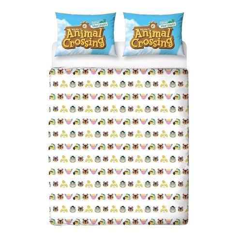 Animal Crossing Beach Reversible Duvet Set (Pack of 2)