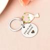 You My Person Stainless Steel Keychain Romantic Couple Design Fashion Keyring Practical Valentine's Day Gift for Wife