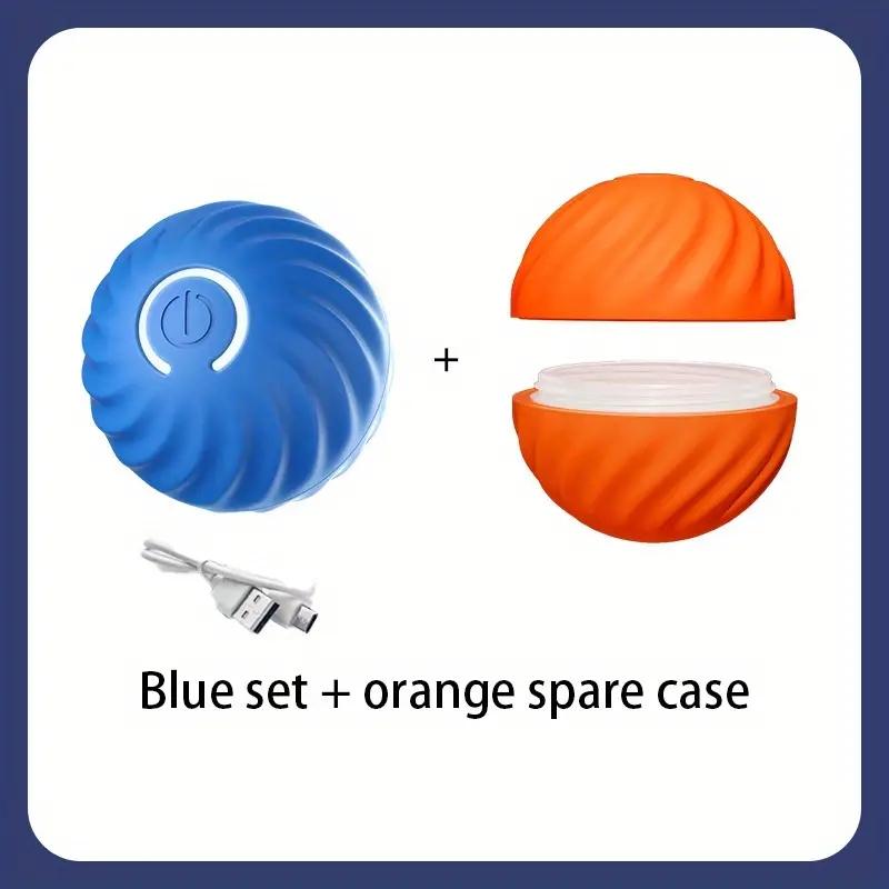 USB Rechargeable Type-C Interactive PC/TPR Dog Toys Electronic Irregular Motion Vibration Ball Fashionable Pet Movement
