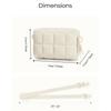 2 Carrying Ways Digital Camera Case Lightweight Puffy Camera Insert Pouch Thickened Soft Storage Bag Outdoor Photography
