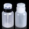 250ML Lockable Press-Type Nail Art Squeeze Bottle for Alcohol