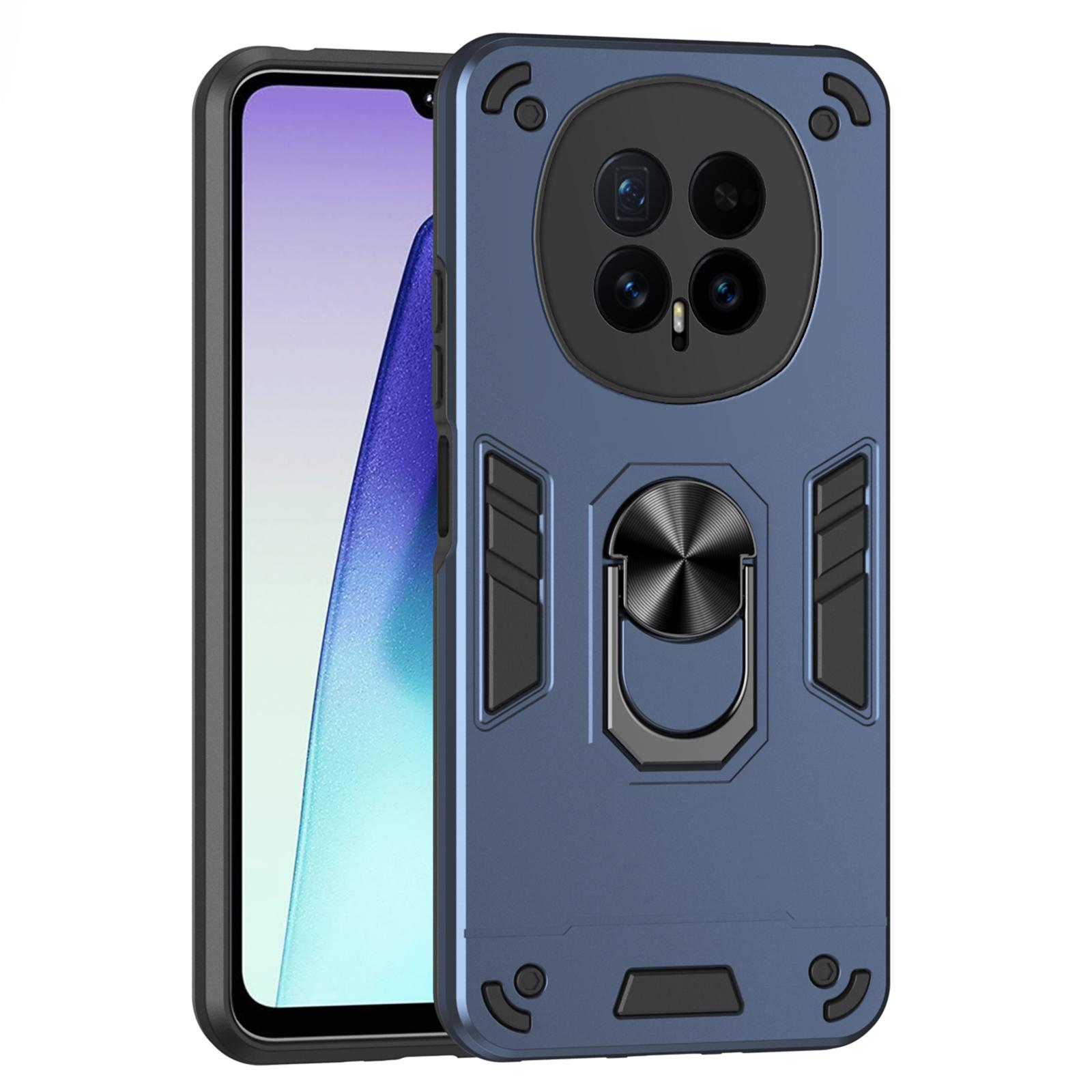 For Honor Magic8 5G Case PC + TPU Drop Defend Phone Cover with Ring Kickstand