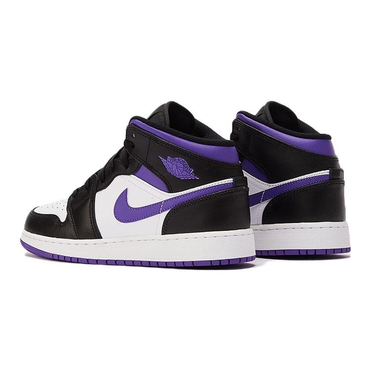 (GS) Air Jordan 1 Mid 'Dark Iris' Kids' 554725-095