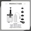 3 L Manual Brake Oil Bleeder Cylinder Adapter Long Hose Clutch Bleeding System Pressure