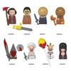 Horror Movie Action Figure Building Blocks Halloween Character M3gan Nun Ash Terrifier Action Figure Building Blocks Toys Gifts