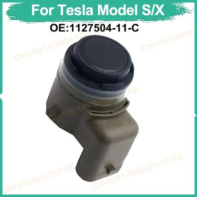 1127504-11-C PDC Parking Sensor Bumper Ultrasonic Radar Matte Black For Tesla Model S/X 2016- 1127504 Car Radar Sensor 1pc