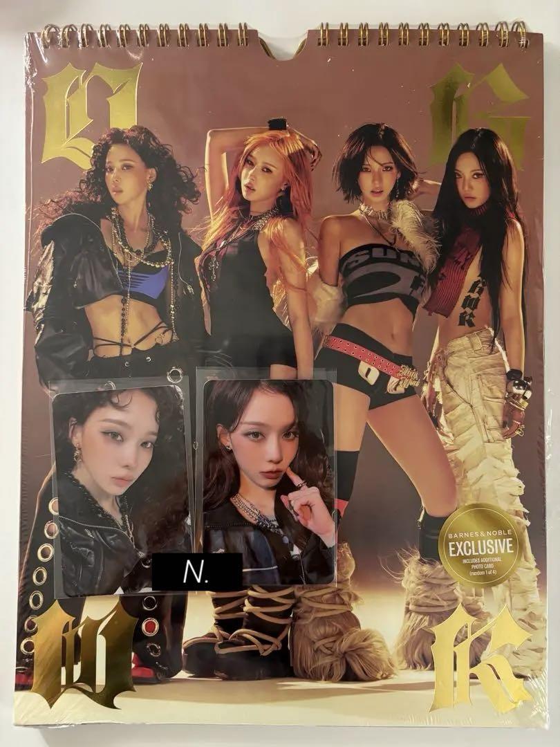 

[USED] aespa dirty work us exclusive b&n winter