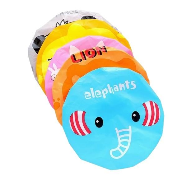 

Милая мультяшная шапочка для душа для взрослых, утолщенная шапочка для шампуня и ванны, маслостойкая шапочка Lion 1pc