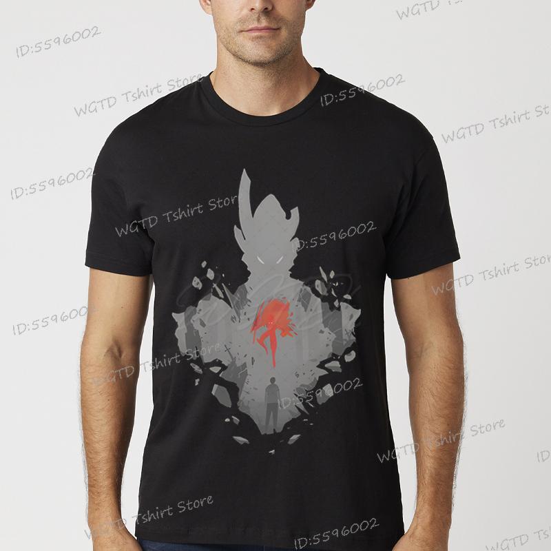 Solo Leveling Anime T-Shirt Sung Jinwoo New Manga Black Shirt S-4XL Funny Graphic Solo Leveling T Shirt Vintage Men Women Tshirt