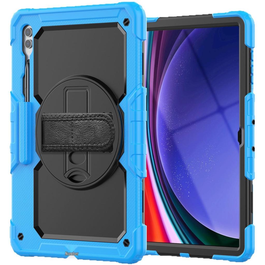 Samsung S9/S10 FE+/S8/S7 Plus/S11 Ultra Drop-proof Tablet Case with Wrist Strap