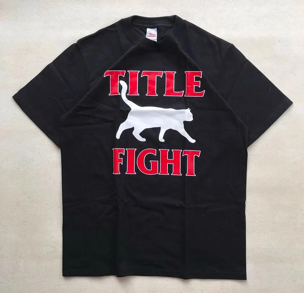 Rare! Title Fight Band Cat Shirt Unisex Concert S to 5XL AR430 Unisex T-Shirt XL