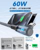 PD 60W Fast Charging To Gray USB-C Cable, L-shaped, 2M/2-pack, Type-C Cable, Compatible, Cable, USB-C C,