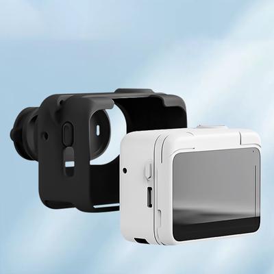 Silikonbeskyttelsessett for Insta360 GO 3S Inkluderer Kameradeksel Halsstropp Sikkerhetsline og Objektivdeksel