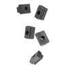 5pcs Black Oxide Grade 8.8 Carbon Steel t sloT nut T nut Tapped Through M6 Thread