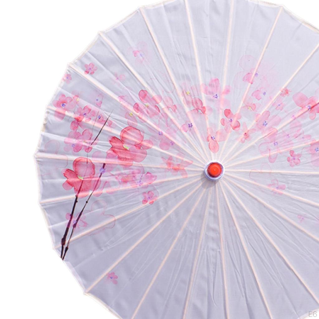 Oiled Parasol Chinese Japanese Oil Paper Umbrella for Photo Prop