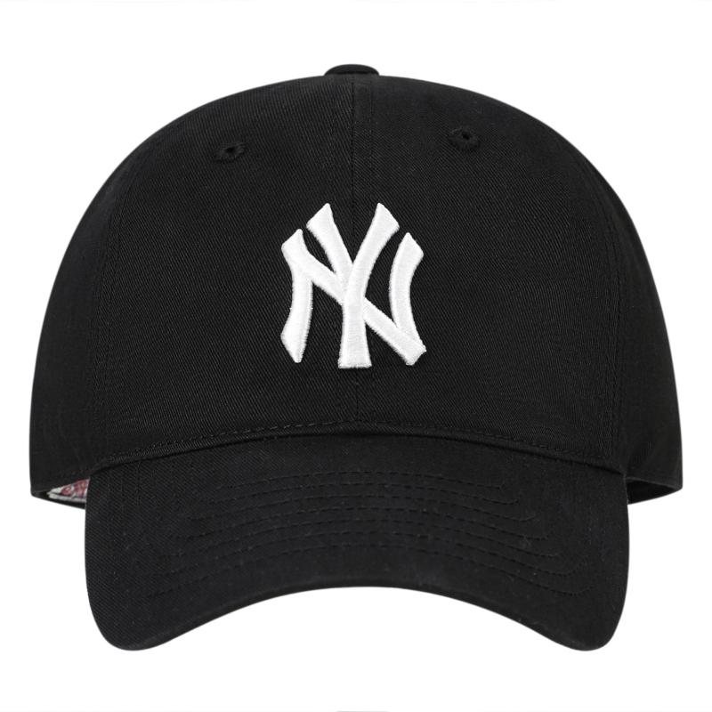 MLB Cotton Baseball Caps Unisex Khaki+Black Combo Box, Shopping Bag   Fashion 3ACP6601N-07BGS