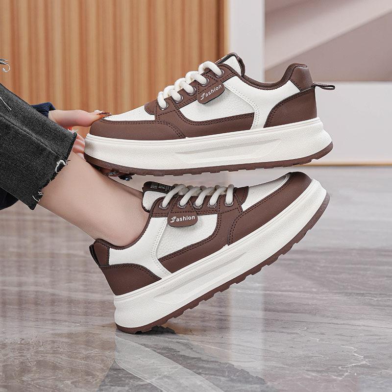 Spring new ins student platform heightening sports board shoes casual shoes H