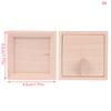 1Set 1:12 Dollhouse Miniature Photo Frame With Rear Cover Simulation Furniture Model Living Scene Decor Toy Doll House Accessories