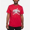 Air Jordan Logo Print Basketball Sports Short Sleeve T-Shirt Men Tops Red CZ8384-687