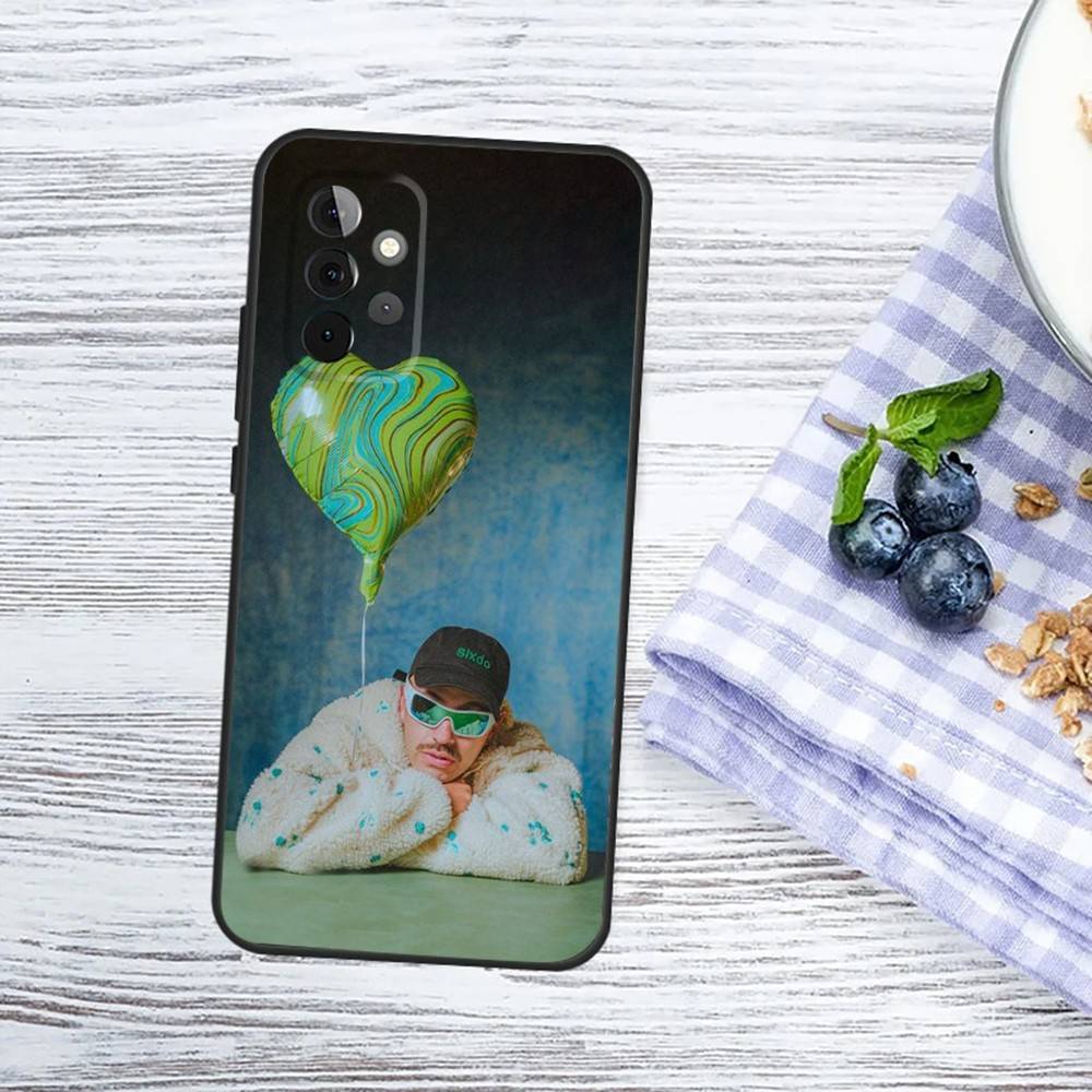 F-Feid F-Ferxxocalipsis Phone Case For Samsung Galaxy A13,A21s,A22,A31,A32,A52,A53,A71,A80,A91 Soft Black Phone Cover