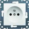 Socket 2P+E, 230V/16A, White LUMINA