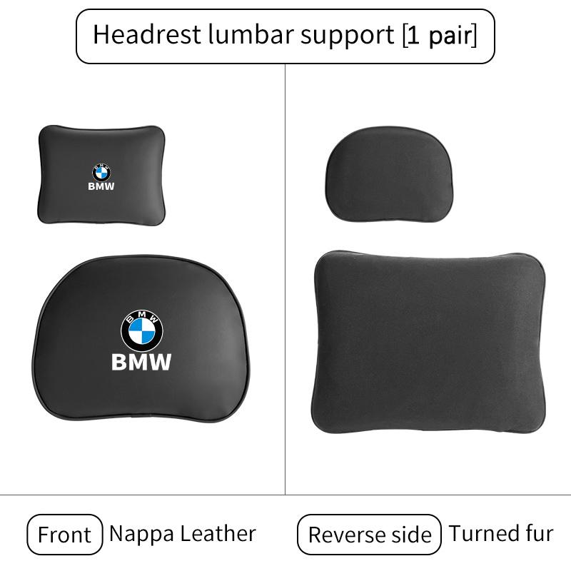 Opěrka hlavy a krku do auta Bederní polštář Komfortní opěrná poduška Autopříslušenství Pro BMW E90 E60 E46 E39 F30 F10 E87 X3 X4 X5 X1 G30