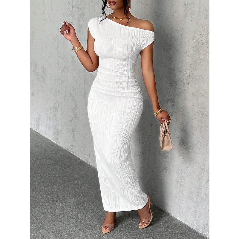 BITCED Fashion Summer Spring Solid Color Print Sleeveless  Casual Dresses