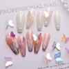 Symphony 3D Nail Jewelry Manicure Accessories Aurora Nail Rhinestones Butterfly Nail Decorations