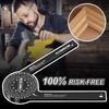 Miter Saw Protractor Aluminum 360° Rotatable Horizontal Angle Ruler Precision Laser-Inside & Outside Miter Angle Measure Finder