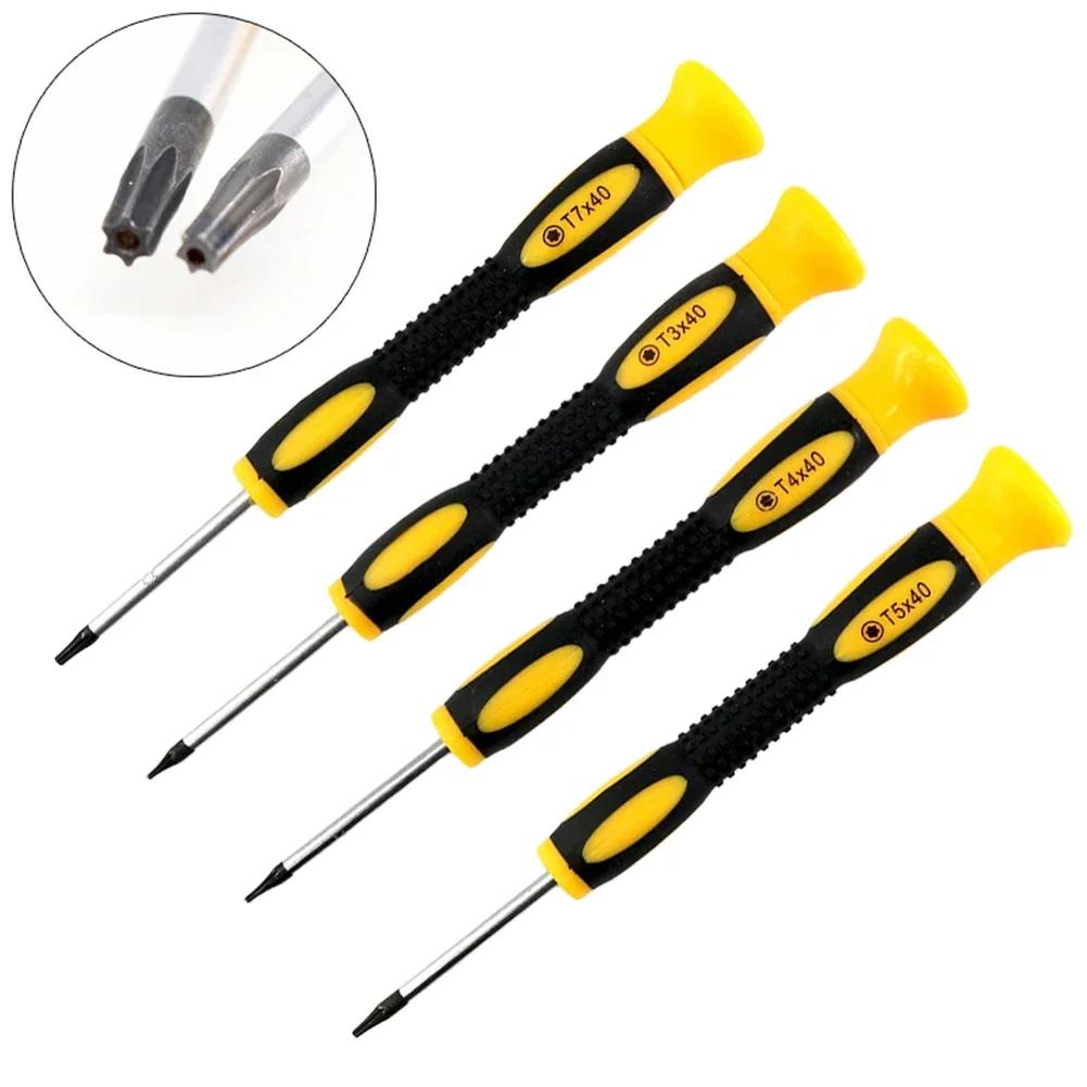 1Set Torx Screwdriver T3 T4 T5 T6 T7 T8 T10 Screwdriver For Disassemble Game Console 360 PS3 PS4 Handle Removal Tool Hand Tools