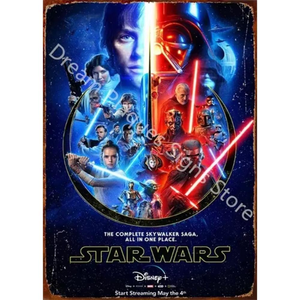 Movie Vintage Metal Sign Retro Cinema Wall Art Poster for Home Room Decor Aesthetic Wall Decoration Plaque Gift for Movie Lovers